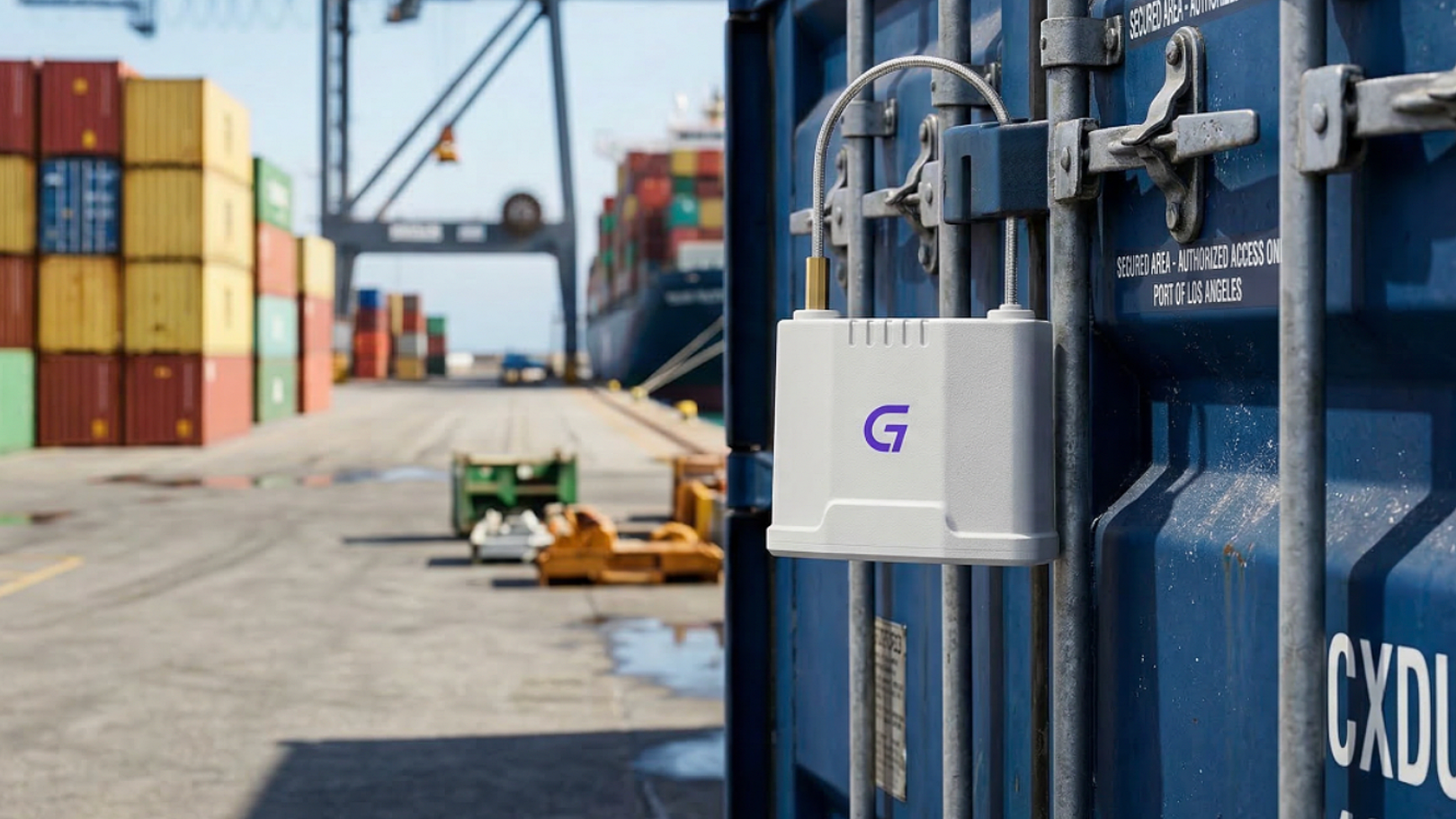 Geechee Cloud Seal at Port of Los Angeles